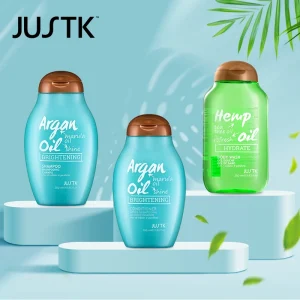 3 Pack Justk Shampoo, Conditioner and Body Wash Set
